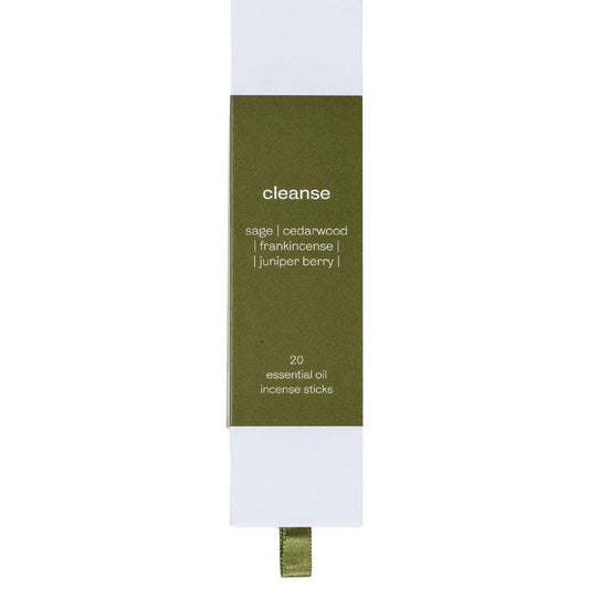 Cleanse Cedarwood Incense Sticks with Sage, Frankincense, and Juniper Berry for Aromatherapy