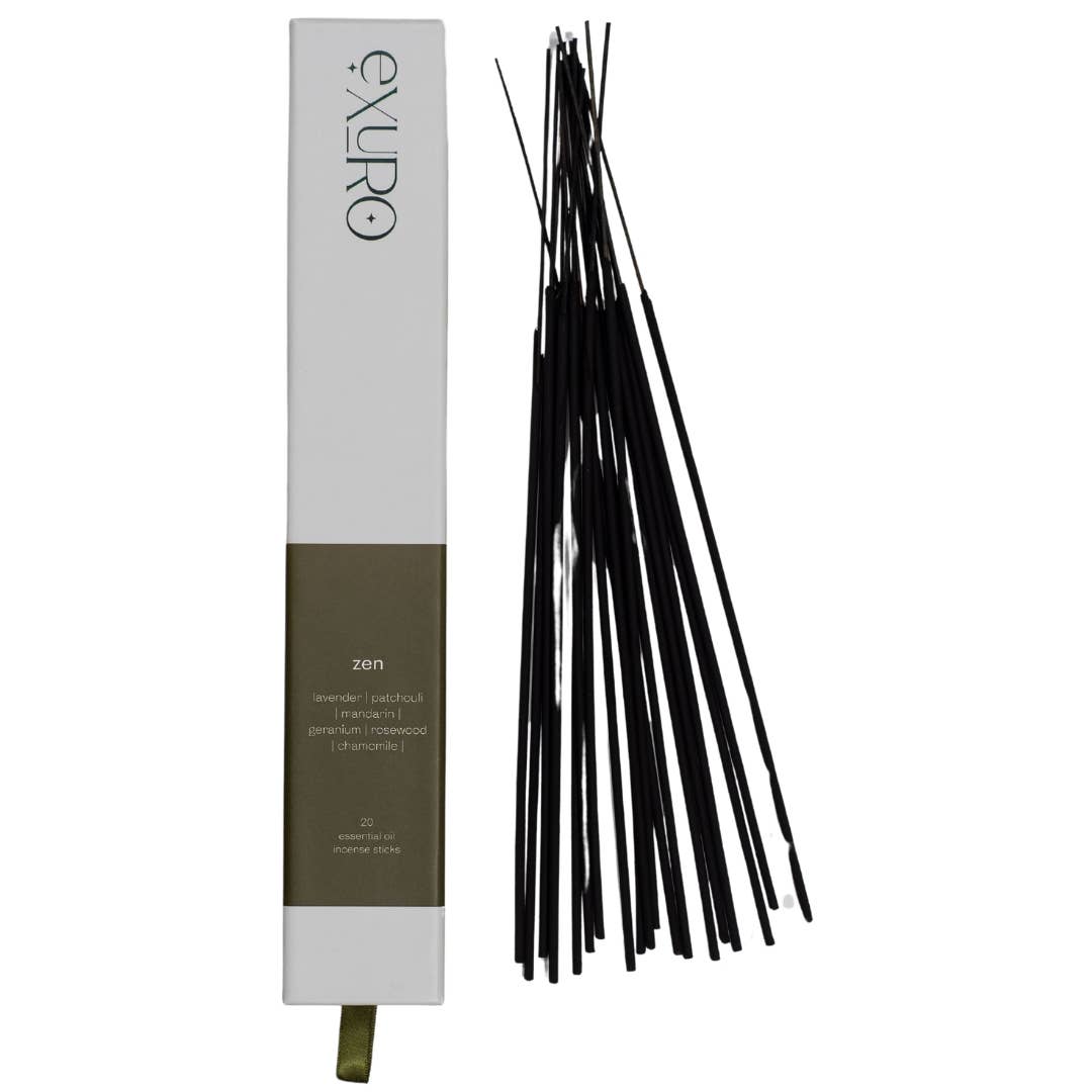 Exuro Zen Incense Sticks in a Box, Perfect for Meditation and Relaxation