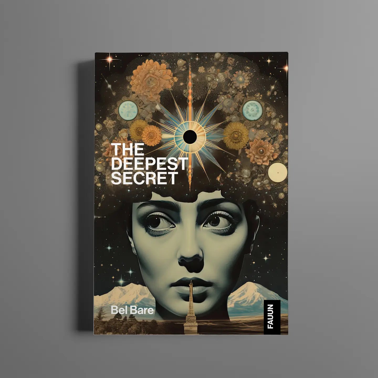 The Deepest Secret Bel Bare book cover featuring a surreal design and intriguing visuals