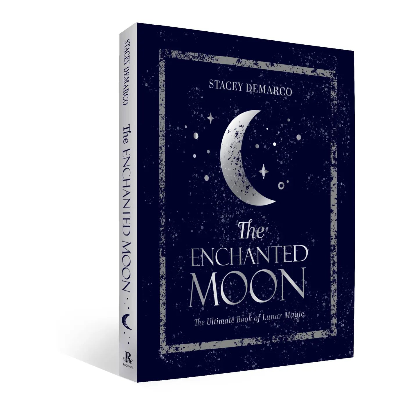 The Enchanted Moon book by Stacey Demarco featuring lunar magic and a moon design